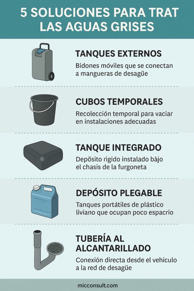 5 soluciones para gestionar las aguas grises