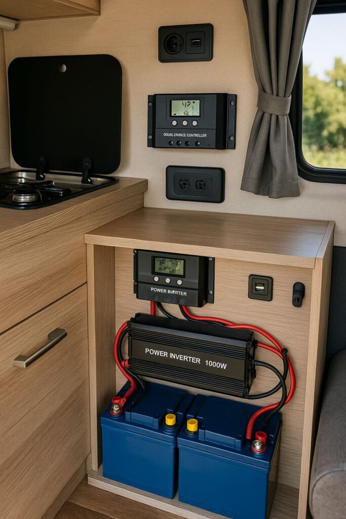 sistema eléctrico básico para campers