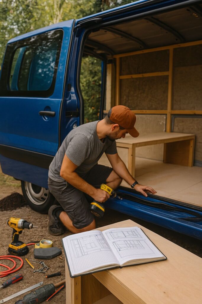 Camperizar una furgo no cuesta una fortuna